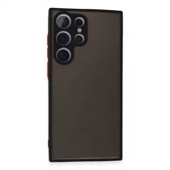 Galaxy S24 Ultra Kılıf Montreal Silikon Kapak - Siyah