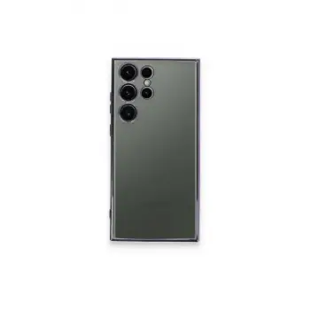 Galaxy S24 Ultra Kılıf Razer Lensli Silikon - Siyah