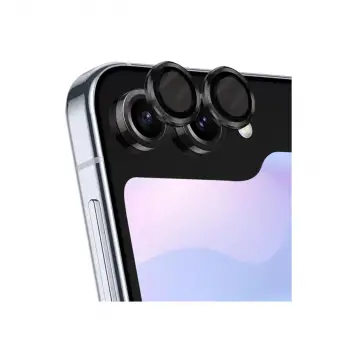 Galaxy Z Flip 5 Valdez Metal Kamera Lens - Siyah