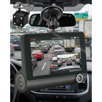 Gece Görüşlü Araç İçi Kamera Full HD Park Modlu