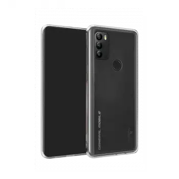 General Mobile GM 21 Plus Kılıf Lüx Şeffaf Silikon