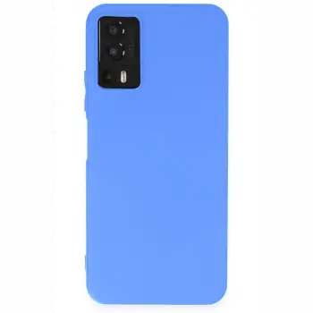 General Mobile GM 23 Kılıf First Silikon - Mavi
