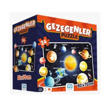 Gezegenler Yer Puzzle