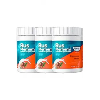 Glegnd Turquoise Tüylere Krem 3 Tane Ceviz & Ceviz Sütü Russ Merhemi 50 ml