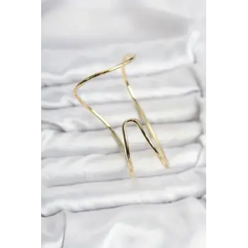 Gold Renk Pirinç El Bileziği