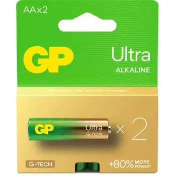 GP G-Tech LR6 AA Boy Ultra Alkalin Kalem Pil 2li Paket GP15AU-U2
