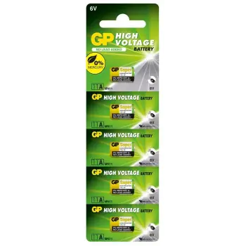 GP GP11A-C5 11A 6V Yüksek Voltaj Spesifik Pil 5li Paket
