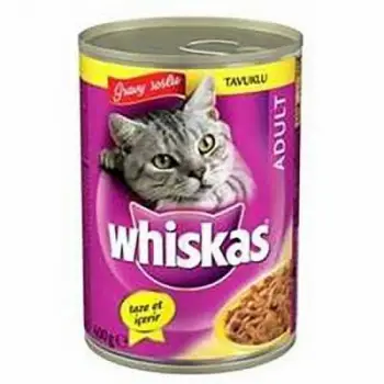 Gravy Soslu Tavuklu Yetişkin Kedi Konservesi 6 Adet 400 Gr