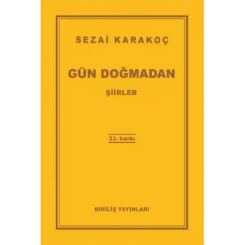 Gün Doğmadan