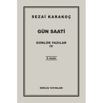 Günlük Yazılar 4 - Gün Saati