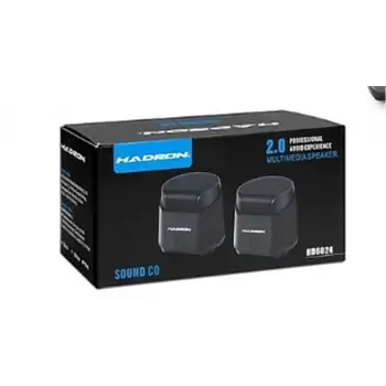 Hadron HD6024 Speaker Pc Siyah 8.5-9-9 cm