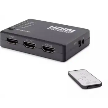 Hadron Hdx1272 5 Port Hdmi Switch 5Giriş 1Çıkış Kumandalı
