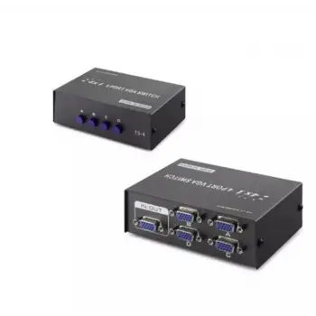 Hadron Hdx1329 4 Port Vga Switch 54Mhz 4Giriş 1Çıkış