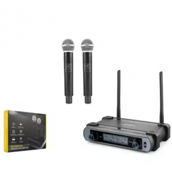 Hadron Hdx2793 Kablosuz 4-Mikrofon Vhf Siyah