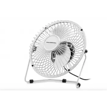 HADRON HDX7252 BEYAZ VANTİLATÖR USB METAL18CM