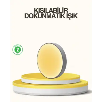 Hareket Algılayan LED Gece Lambası Mıknatıslı Duvar Montajlı