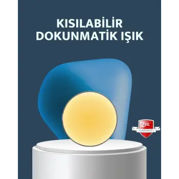 Hareket Sensörlü USB Şarjlı LED Gece Lambası Enerji Tasarruflu