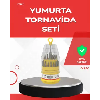 Hassas Tornavida Seti Kaymaz Saplı Elektronik Onarım Seti