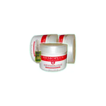 Hemoplus 3x100 ml Rahatlama Bakım Kremi + 30 ml Çörek Otu Yağı ile