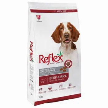 High Energy Biftekli ve Pirinçli Yetişkin Köpek Maması 15 Kg