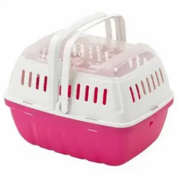Hipster Hamster Taşıma Kabı Pembe Small