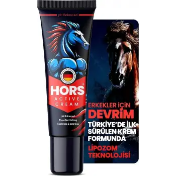HORS ACTİVE CREAM ERKEKLERE ÖZEL MUCİZE KREM