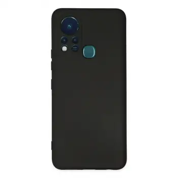 Hot 11s Kılıf Nano içi Kadife Silikon - Siyah
