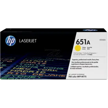 HP 651A Yellow Sarı 16.000 Sayfa Toner CE342A