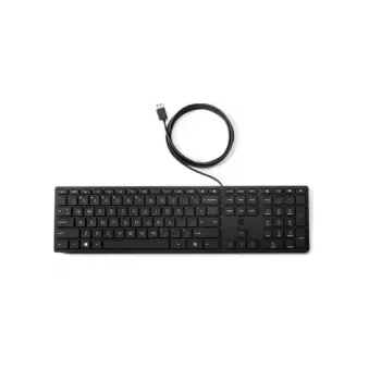 HP 9SR37AA 320K Kablolu Usb Q Klavye Siyah