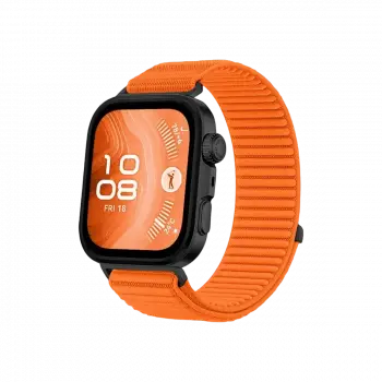 Huawei Fit 4 Braid Kordon - Turuncu