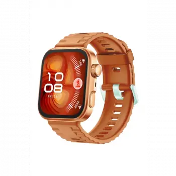 Huawei Fit 4 Nova Silikon Kordon - Turuncu