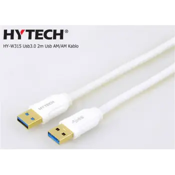 Hytech HY-W315 2 m İki Ucu Erkek USB Kablo