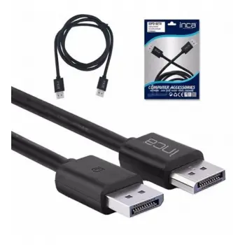 Inca Idpd-02tx 2mt Displayport to Displayport 4k Kablo