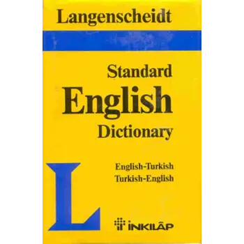 İngilizce Türkçe Langenscheidts Standart Sözlük