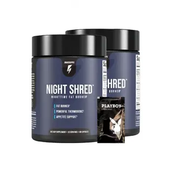Innosupps 2li Night Shred Nighttime Fat Burner 60 Caps + 1 Hediyeli Jel