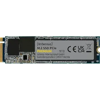 INTENSO PREMIUM 1TB NVMe PCIe Gen3x4 M.2 2100/1700/MB/s SSD DISK