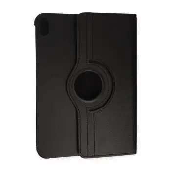 iPad 2022 10.9 (10.nesil) Kılıf 360 Tablet Deri Kılıf - Siyah