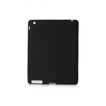 iPad 4 9.7 Kılıf Evo Tablet Silikon - Siyah