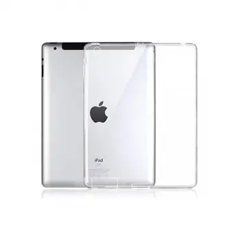 iPad 4 9.7 Kılıf Tablet Şeffaf Silikon