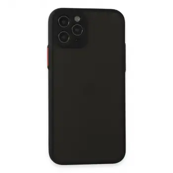 iPhone 11 Pro Kılıf Montreal Silikon Kapak - Siyah