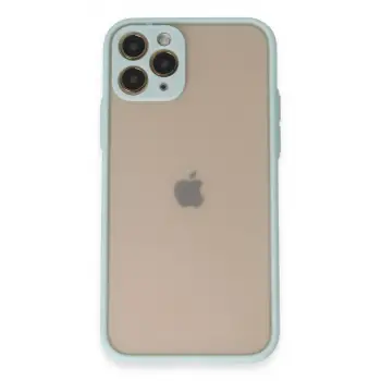 iPhone 11 Pro Kılıf Montreal Silikon Kapak - Turkuaz