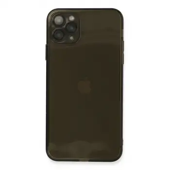 iPhone 11 Pro Max Kılıf Fly Lens Silikon - Siyah