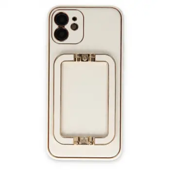iPhone 12 Kılıf Coco Elit Kapak - Beyaz
