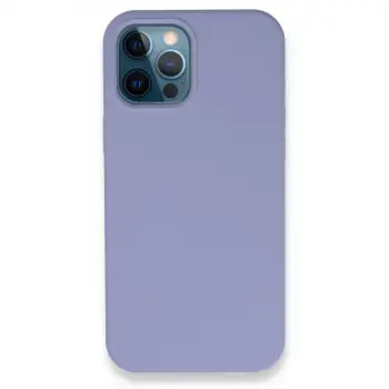 iPhone 12 Pro Kılıf Lansman Legant Silikon - Lila