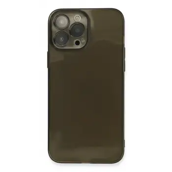 iPhone 13 Pro Max Kılıf Fly Lens Silikon - Siyah