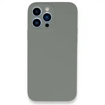 iPhone 13 Pro Max Kılıf Lansman Legant Silikon - Gri