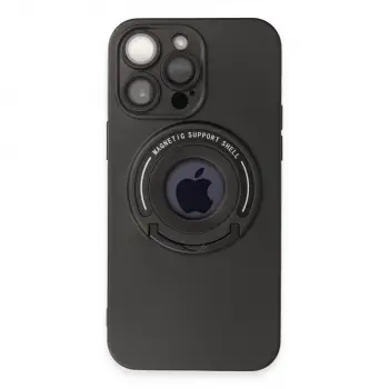 iPhone 13 Pro Max Kılıf Lukka Magneticsafe Kapak - Siyah