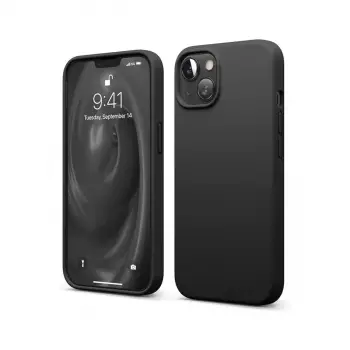 iPhone 14 Kılıf First Silikon - Siyah