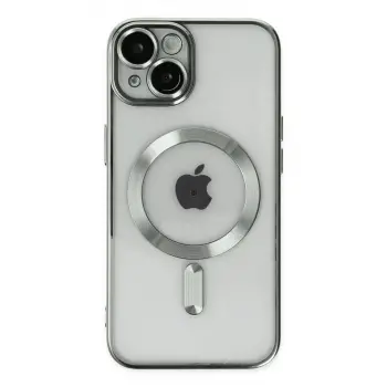 iPhone 14 Kılıf Kross Magneticsafe Kapak - Gümüş