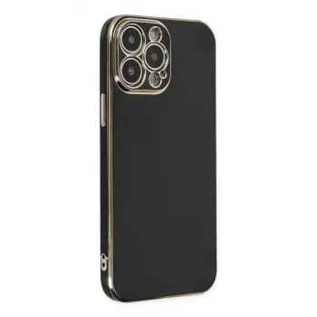 iPhone 14 Pro Max Kılıf Volet Silikon - Siyah